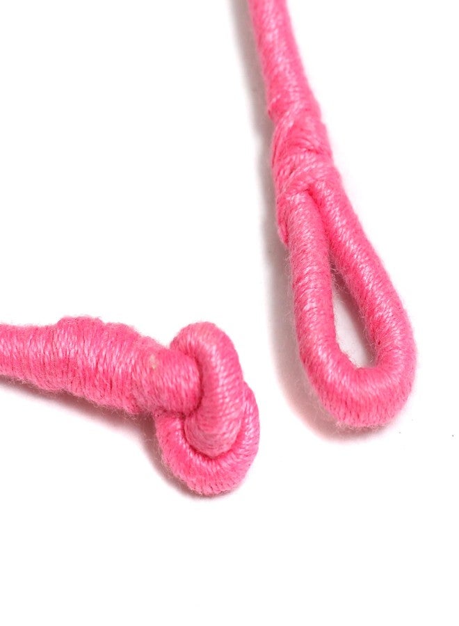 JAUNTY 6 Pcs Cotton Thread Hasli Pendant Dori Back Rope Set for Jewellery Making - Image 4